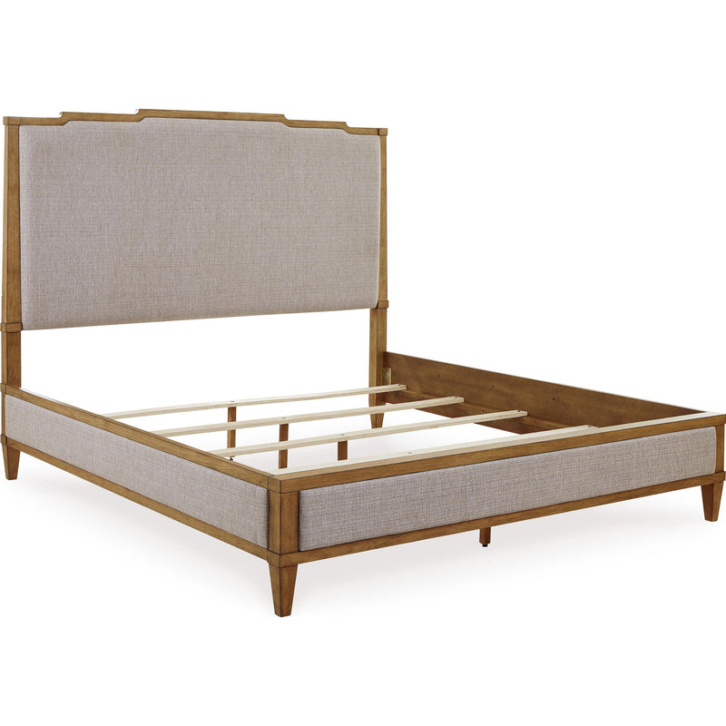  Size_California King  -- Sharlance B895B7 California King Upholstered Panel Bed IMAGE 4