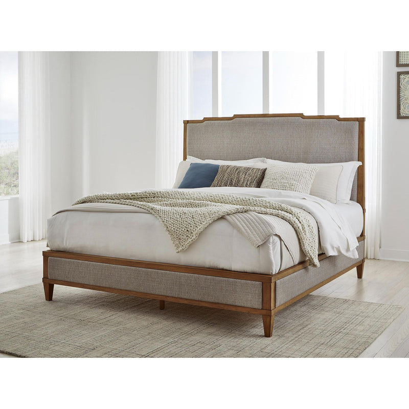  Size_California King  -- Sharlance B895B7 California King Upholstered Panel Bed IMAGE 5