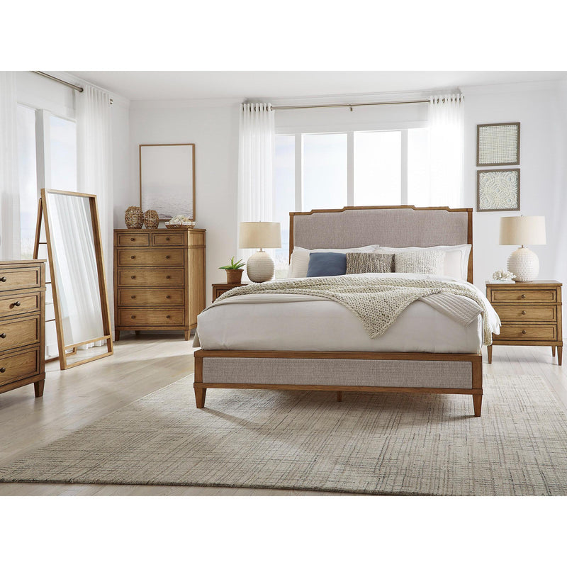  Size_California King  -- Sharlance B895B7 California King Upholstered Panel Bed IMAGE 9