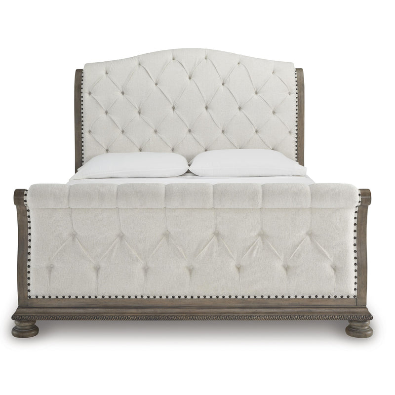 Signature Design by Ashley Ardenfield Bed Upholstered Sleigh Bed B944-58/B944-56/B944-97 IMAGE 2