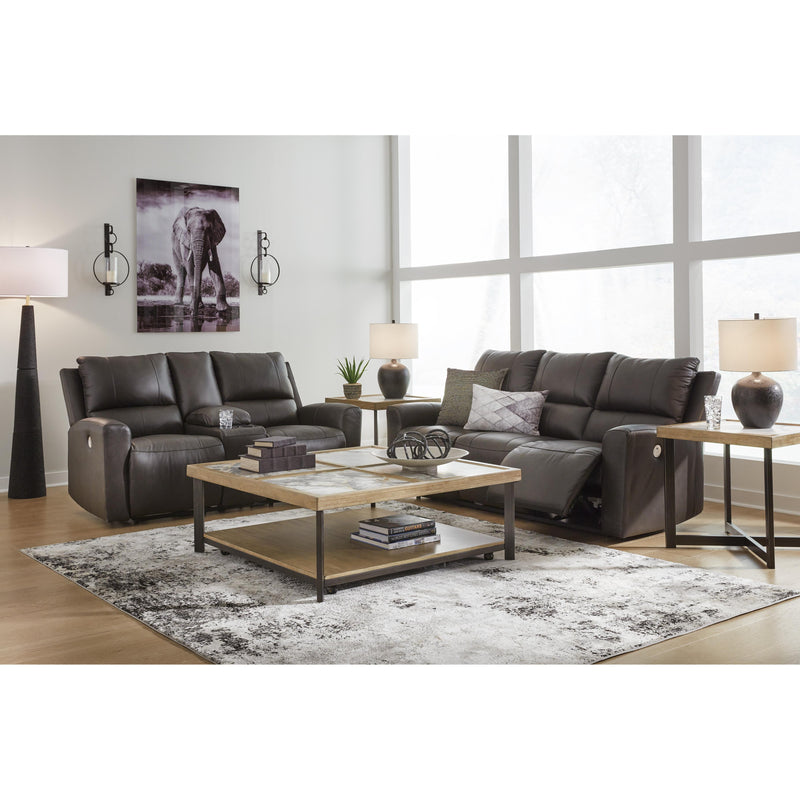 Signature Design by Ashley Boxmere Power Reclining Loveseat with Console U1310096 IMAGE 12