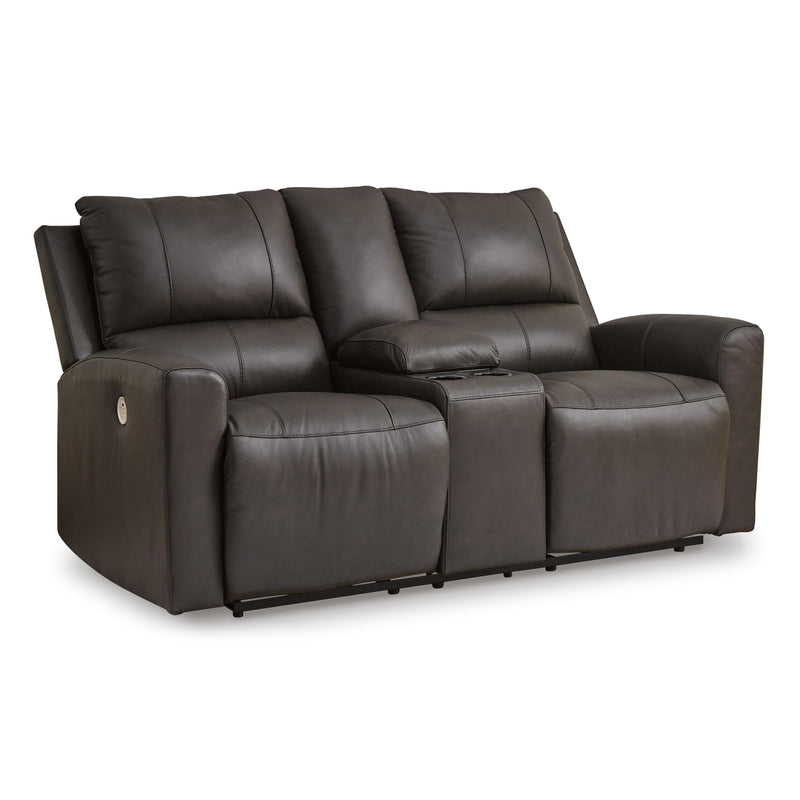 Signature Design by Ashley Boxmere Power Reclining Loveseat with Console U1310096 IMAGE 1