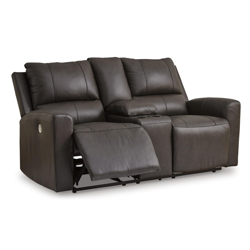 Signature Design by Ashley Boxmere Power Reclining Loveseat with Console U1310096 IMAGE 2