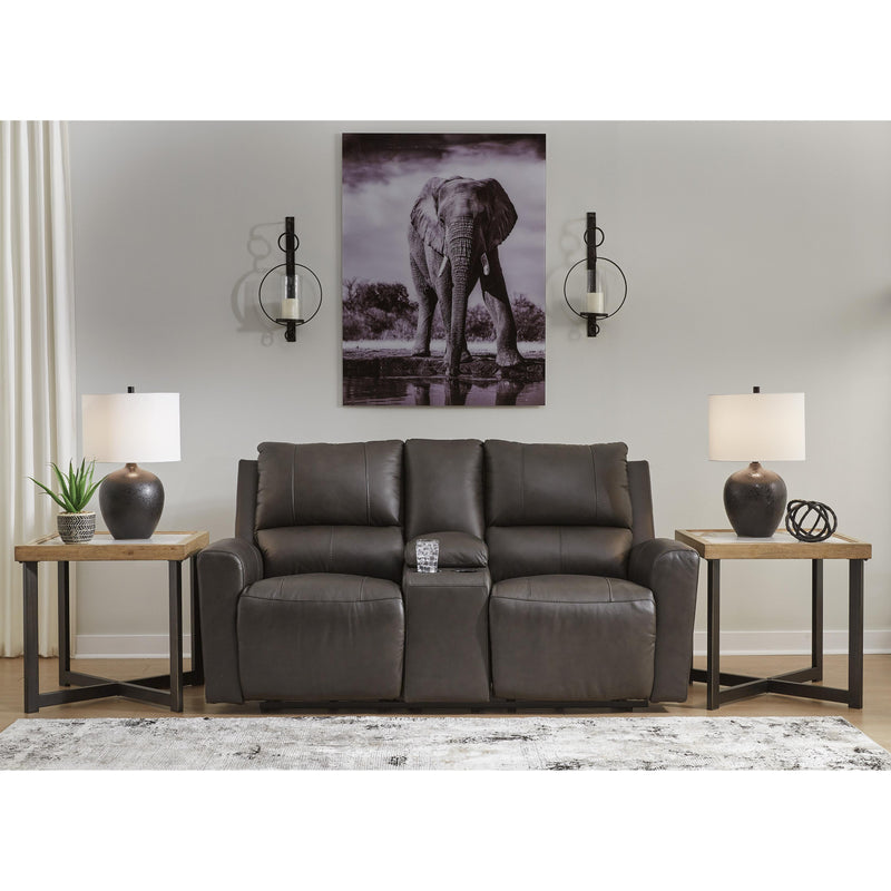 Signature Design by Ashley Boxmere Power Reclining Loveseat with Console U1310096 IMAGE 6