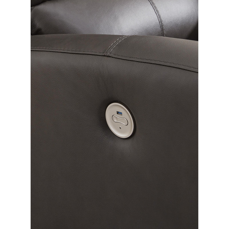 Signature Design by Ashley Boxmere Power Reclining Loveseat with Console U1310096 IMAGE 8