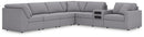 Modmax - L-Shaped Sectional - Granite
