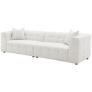 Everly - LAF Loveseat, Box 1 of 2 - White
