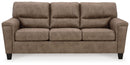 Navi - 3 Pc. - Sofa, Loveseat, Rocker Recliner - Fossil