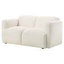 Dorset - Fabric Upholstered Round Track Arm Loveseat