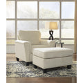  Manufacturer Color_Natural  -- Abinger Stationary Fabric Chair with Ottoman IMAGE 1