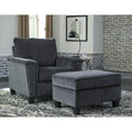  Manufacturer Color_Smoke  -- Abinger 83905U4 Chair and Ottoman IMAGE 1