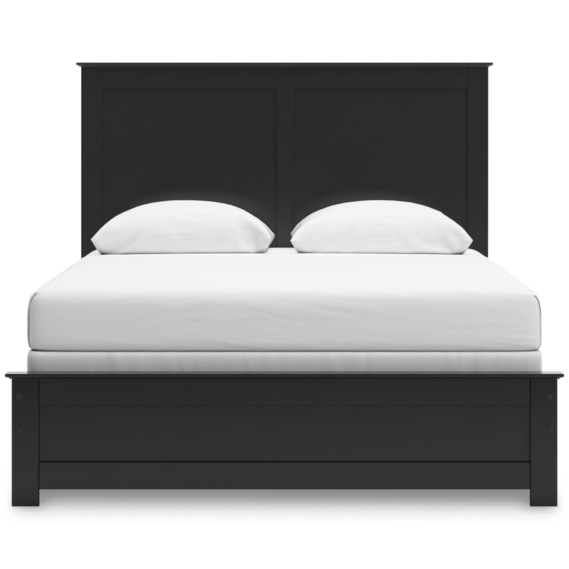  Size_Queen  -- Maribel B138B53 Queen Panel Bed IMAGE 2