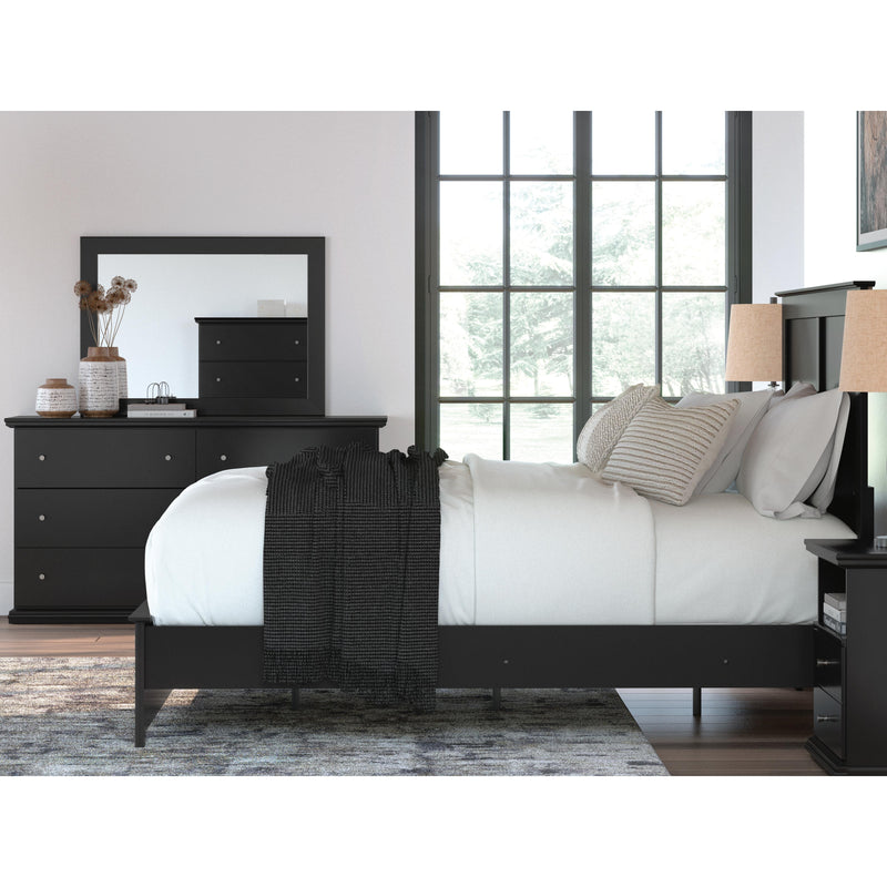  Size_Queen  -- Maribel B138B53 Queen Panel Bed IMAGE 7