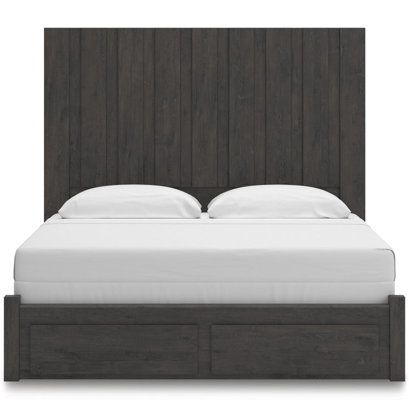 Signature Design by Ashley Fraluna King Panel Bed with Storage PCB3370-58/PCB3370-61/PCB3370-56S/PCB3370-97 IMAGE 2