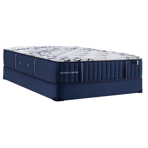  Stearns & Foster Estate Mon Trésor Tight Top Luxury Firm Mattress Set 9" Blue Box (Queen) IMAGE 1
