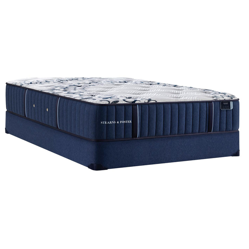  Stearns & Foster Estate Mon Trésor Tight Top Luxury Firm Mattress Set 5" Blue Box (Queen) IMAGE 1