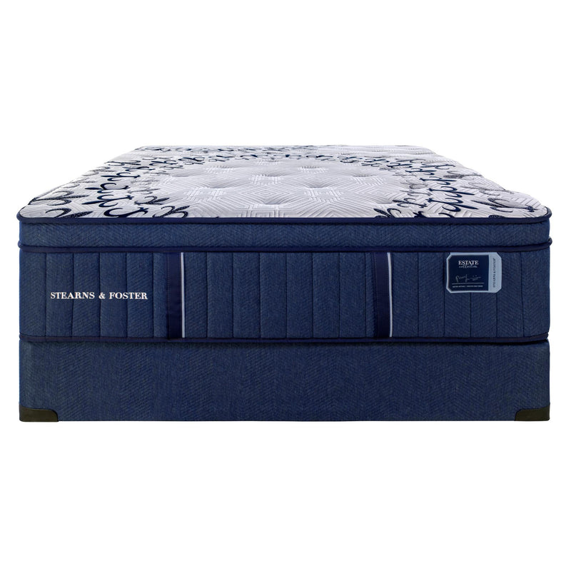  Stearns & Foster Estate Mon Amour Euro-Top Luxury Cushion Firm Mattress Set Blue 5" (Full) IMAGE 2