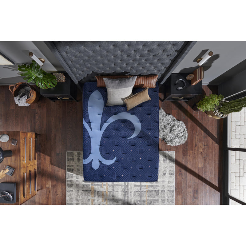  Stearns & Foster Estate Luxury Marcela Plush Euro Pillow Top Mattress Set Blue 5" (Full) IMAGE 7