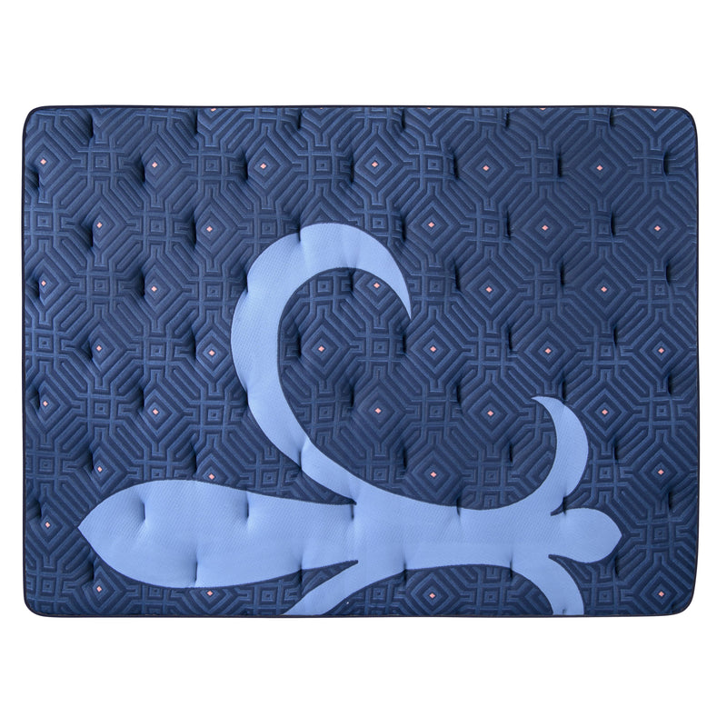  Stearns & Foster Estate Luxury Marcela Plush Euro Pillow Top Mattress Set Blue 5" (King) IMAGE 3