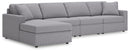 Modmax - L-Shaped Sectional - Granite
