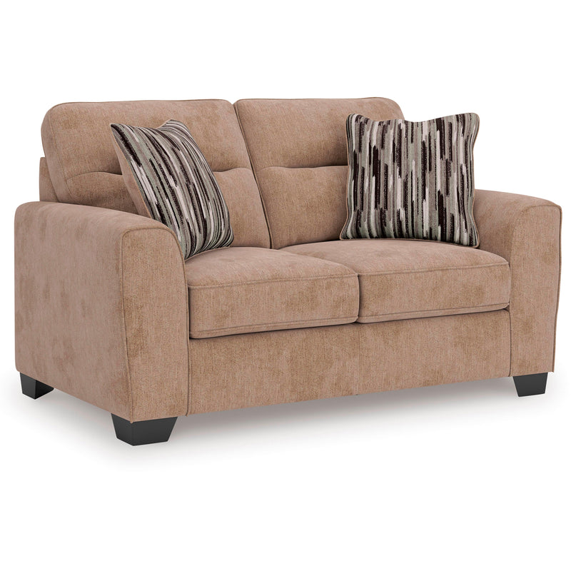  Manufacturer Color_Mocha  -- Olten Stationary Fabric Loveseat IMAGE 1