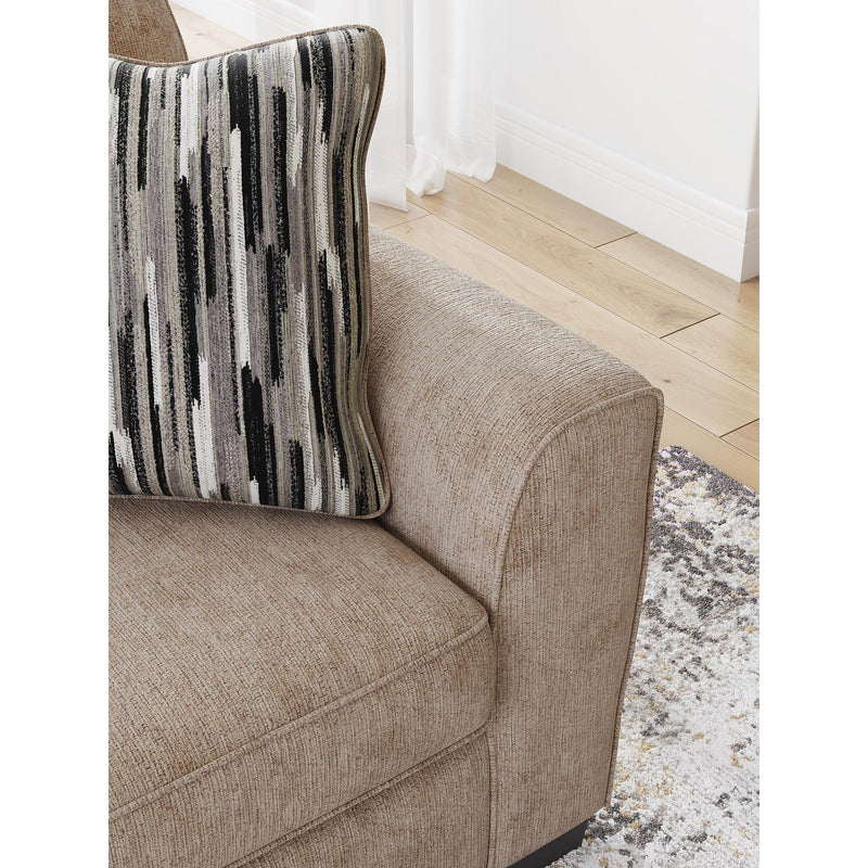  Manufacturer Color_Mocha  -- Olten Stationary Fabric Loveseat IMAGE 6