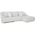  Manufacturer Color_Alloy  Motion Type_Reclining  -- Top Tier 92706S6 3 pc Sectional Sofa Chaise IMAGE 1