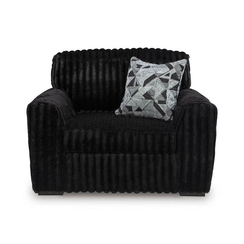  Manufacturer Color_Onyx  -- Midnight Madness Stationary Fabric Chair IMAGE 2