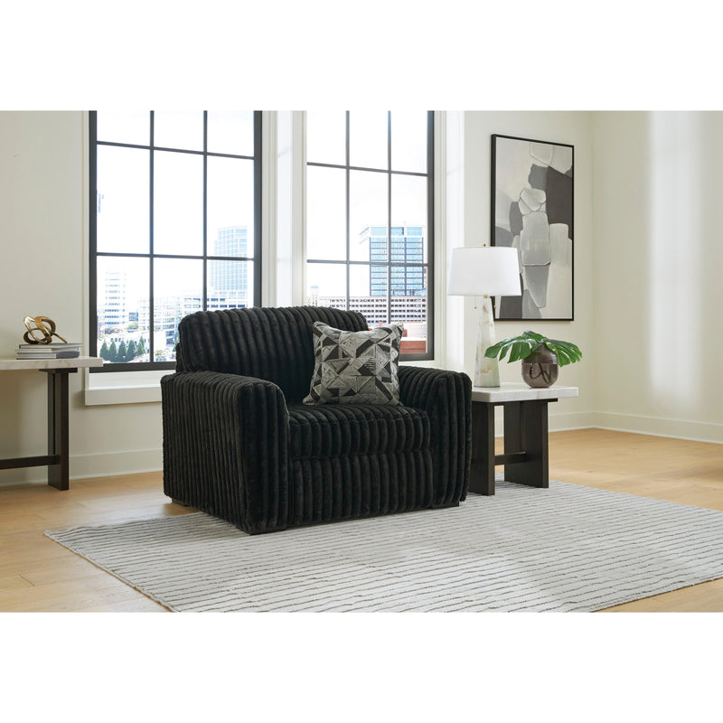  Manufacturer Color_Onyx  -- Midnight Madness Stationary Fabric Chair IMAGE 4