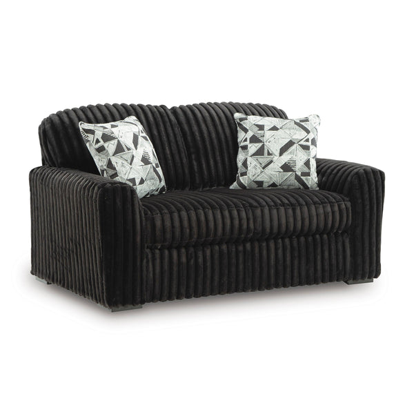  Manufacturer Color_Onyx  -- Midnight Madness Stationary Fabric Loveseat IMAGE 1