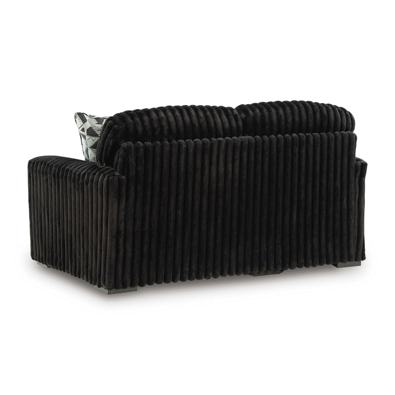  Manufacturer Color_Onyx  -- Midnight Madness Stationary Fabric Loveseat IMAGE 3