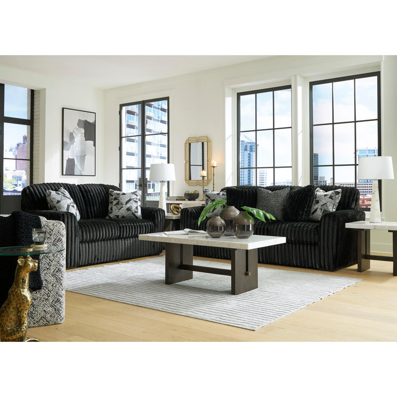  Manufacturer Color_Onyx  -- Midnight Madness Stationary Fabric Loveseat IMAGE 7