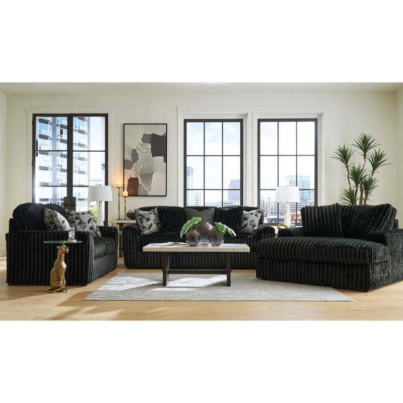  Manufacturer Color_Onyx  -- Midnight Madness Stationary Fabric Loveseat IMAGE 9