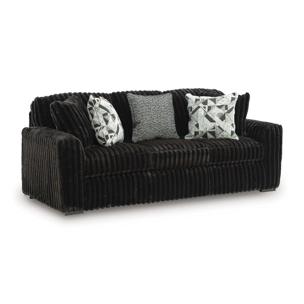  Manufacturer Color_Onyx  -- Midnight Madness Stationary Fabric Sofa IMAGE 1