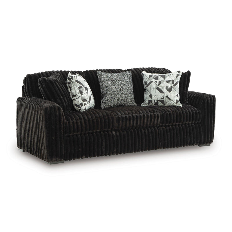  Manufacturer Color_Onyx  -- Midnight Madness Stationary Fabric Sofa IMAGE 1