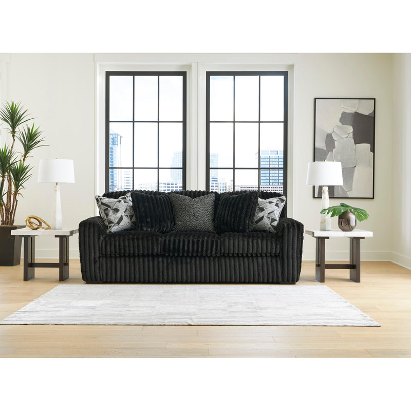  Manufacturer Color_Onyx  -- Midnight Madness Stationary Fabric Sofa IMAGE 4