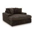  Manufacturer Color_Chocolate  -- Midnight-Madness 9810415 Oversized Chaise IMAGE 1