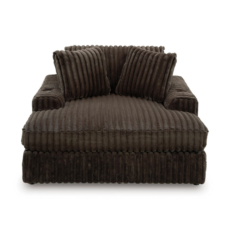  Manufacturer Color_Chocolate  -- Midnight-Madness 9810415 Oversized Chaise IMAGE 2