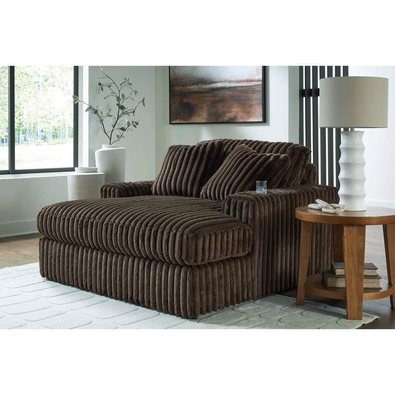  Manufacturer Color_Chocolate  -- Midnight-Madness 9810415 Oversized Chaise IMAGE 4
