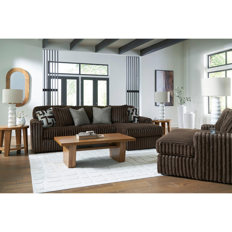  Manufacturer Color_Chocolate  -- Midnight-Madness 9810415 Oversized Chaise IMAGE 5