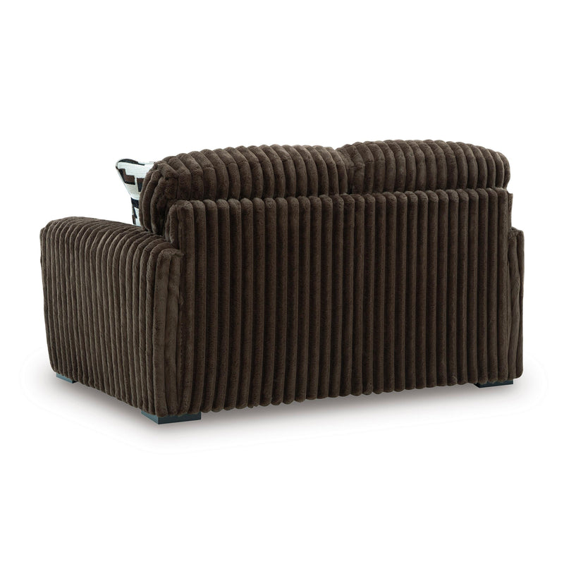  Manufacturer Color_Chocolate  -- Midnight-Madness 9810435 Loveseat IMAGE 3
