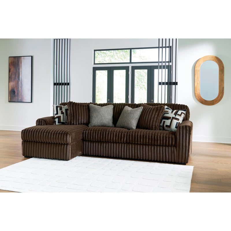  Signature Design by Ashley Midnight-Madness 98104S1 2 pc Sectional Sofa with Chaise IMAGE 7