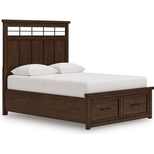  Size_Queen  -- Taffenbrook Panel Bed with Storage IMAGE 1