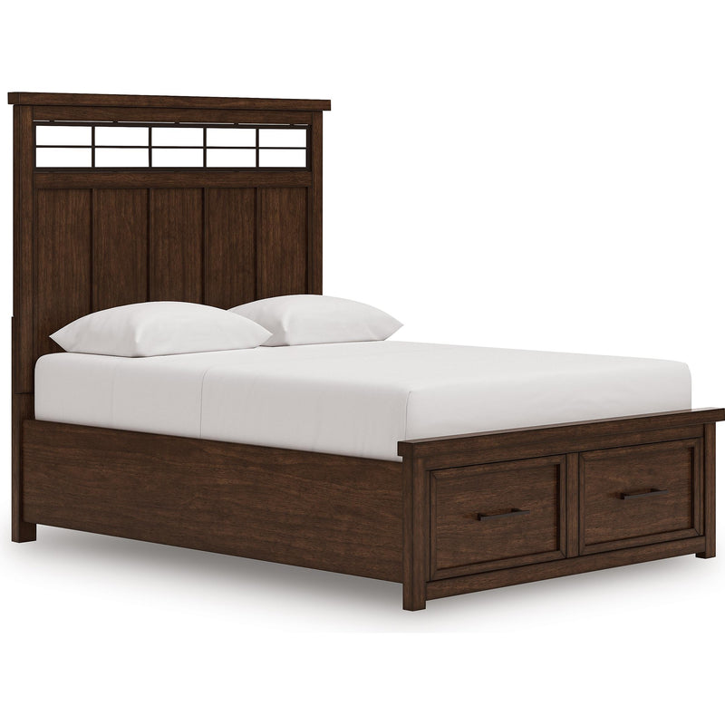  Size_Queen  -- Taffenbrook Panel Bed with Storage IMAGE 1