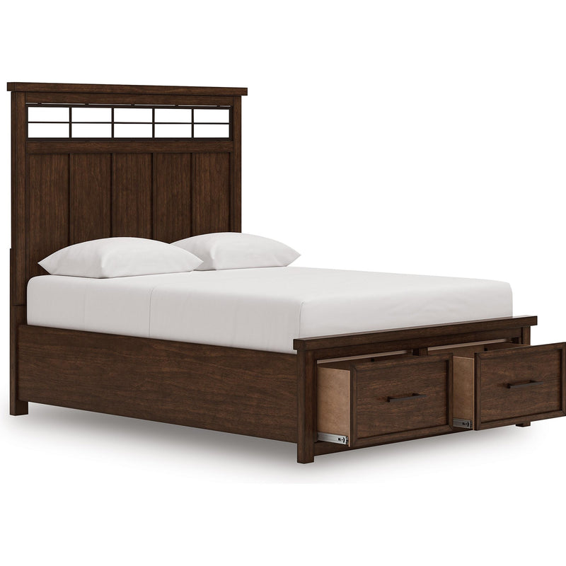  Size_Queen  -- Taffenbrook Panel Bed with Storage IMAGE 2