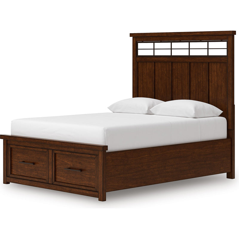  Size_Queen  -- Taffenbrook Panel Bed with Storage IMAGE 4