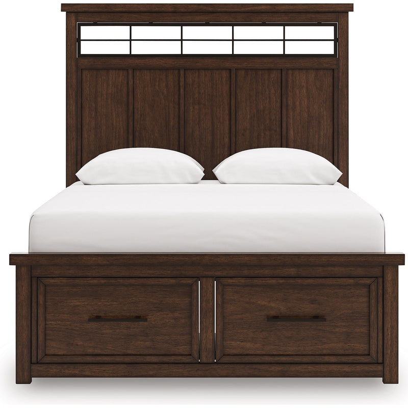  Size_Queen  -- Taffenbrook Panel Bed with Storage IMAGE 5