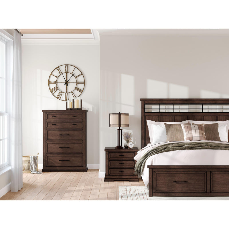  Size_King  -- Taffenbrook B849B4 King Panel Storage Bed IMAGE 16