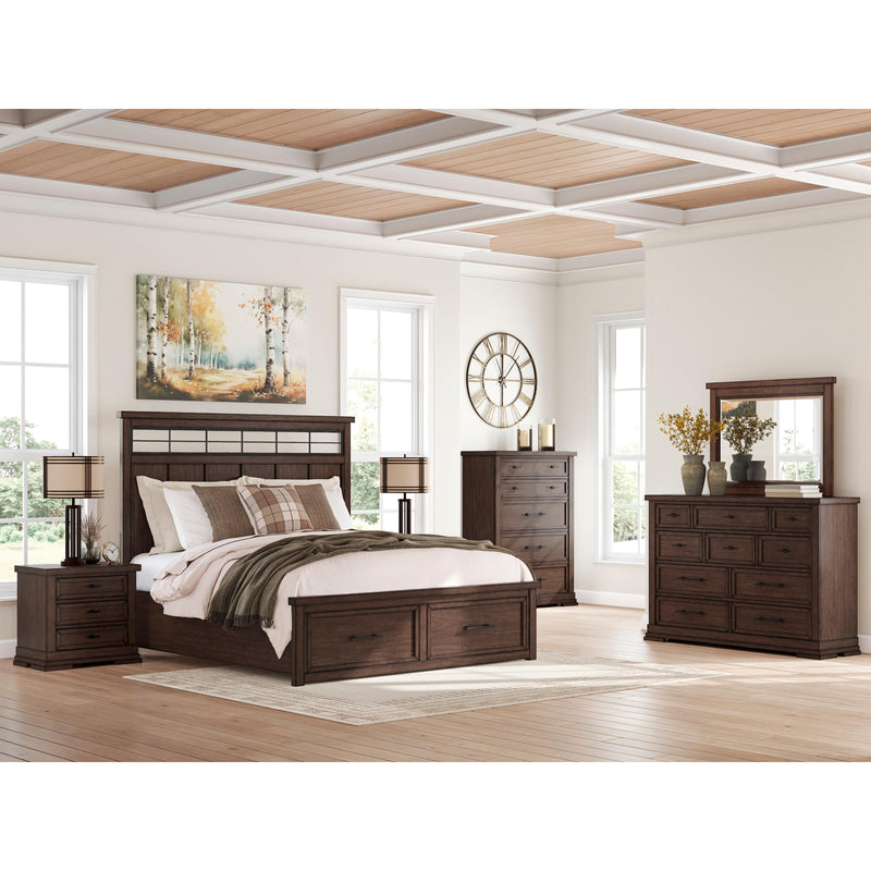  Size_King  -- Taffenbrook B849B4 King Panel Storage Bed IMAGE 17