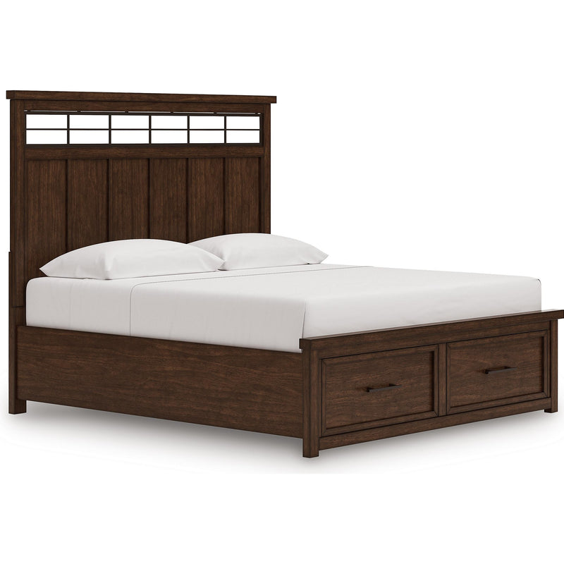  Size_King  -- Taffenbrook B849B4 King Panel Storage Bed IMAGE 1